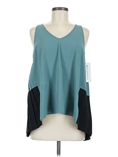 Athleta Sleeveless Blouse In Blue