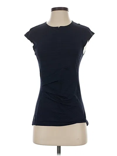 Pre-owned Athleta Sleeveless Blouse In Blue