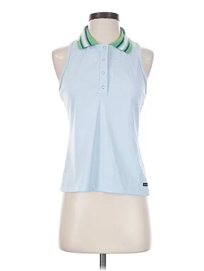 Pre-owned Athleta Sleeveless Blouse In Blue