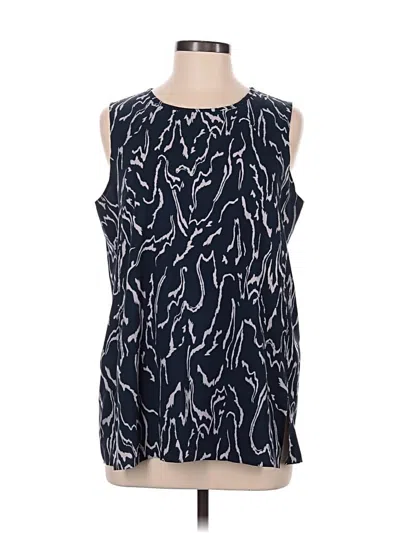 Pre-owned Athleta Sleeveless Blouse In Blue