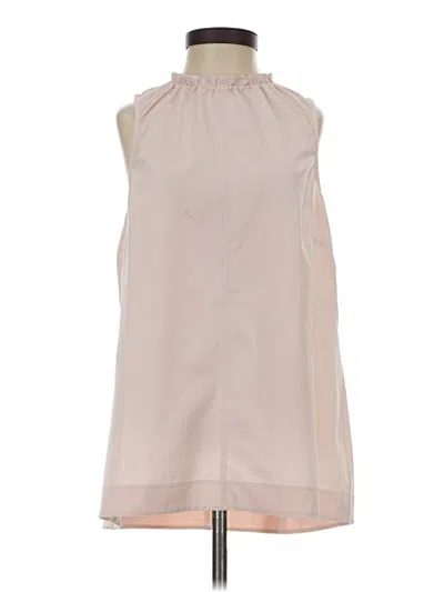 Pre-owned Athleta Sleeveless Blouse In Brown