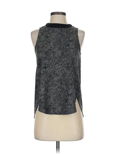 Pre-owned Athleta Sleeveless Blouse In Gray