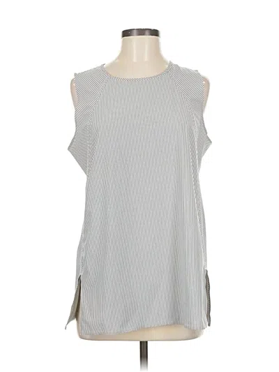 Pre-owned Athleta Sleeveless Blouse In Gray