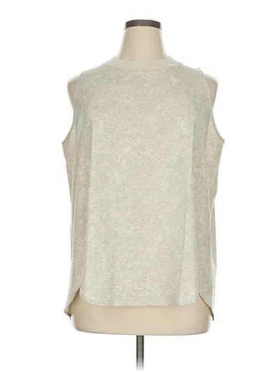 Pre-owned Athleta Sleeveless Blouse In Gray