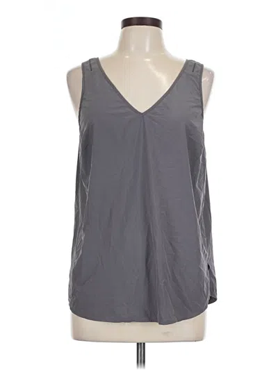 Pre-owned Athleta Sleeveless Blouse In Gray