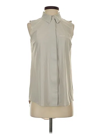 Pre-owned Athleta Sleeveless Blouse In Gray