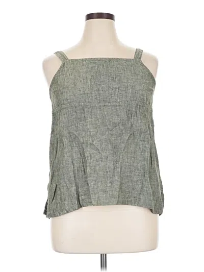 Pre-owned Athleta Sleeveless Blouse In Gray