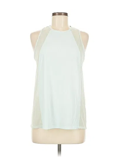 Pre-owned Athleta Sleeveless Blouse In Green