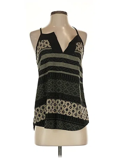 Pre-owned Athleta Sleeveless Blouse In Green