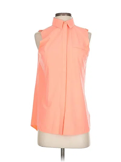 Pre-owned Athleta Sleeveless Blouse In Orange