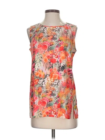 Pre-owned Athleta Sleeveless Blouse In Orange
