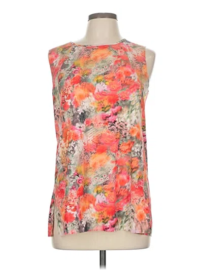 Pre-owned Athleta Sleeveless Blouse In Orange