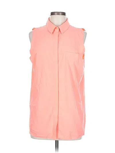 Pre-owned Athleta Sleeveless Blouse In Pink
