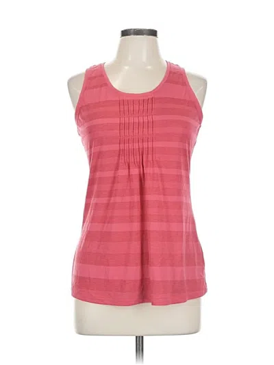 Pre-owned Athleta Sleeveless Blouse In Pink