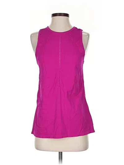 Pre-owned Athleta Sleeveless Blouse In Pink