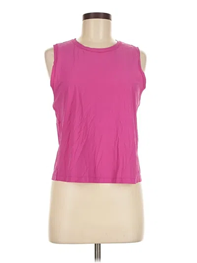 Pre-owned Athleta Sleeveless Blouse In Pink