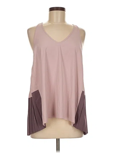 Pre-owned Athleta Sleeveless Blouse In Pink