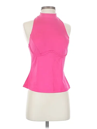 Pre-owned Athleta Sleeveless Blouse In Pink