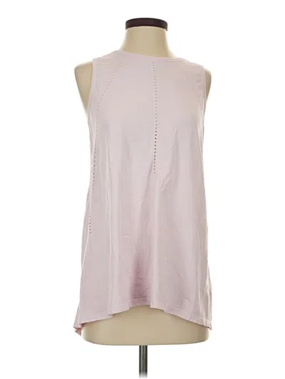 Pre-owned Athleta Sleeveless Blouse In Pink