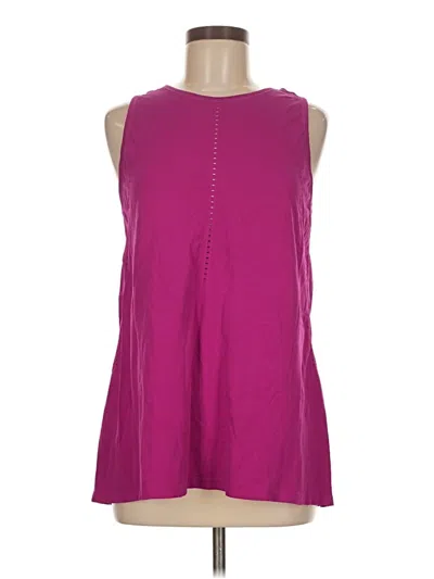 Pre-owned Athleta Sleeveless Blouse In Pink