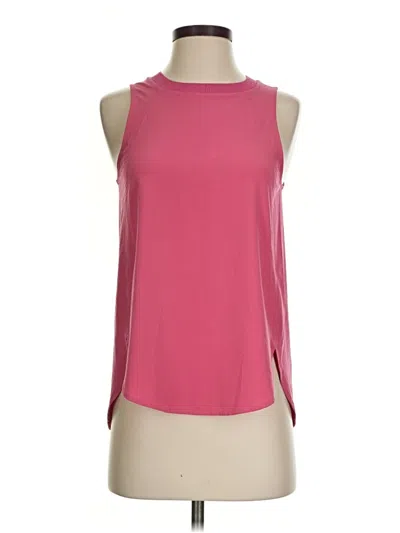 Pre-owned Athleta Sleeveless Blouse In Pink