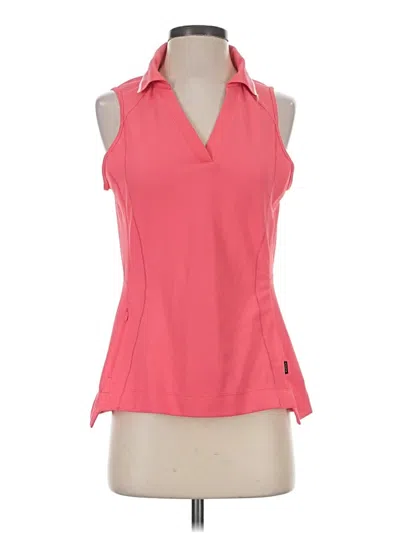 Pre-owned Athleta Sleeveless Blouse In Pink