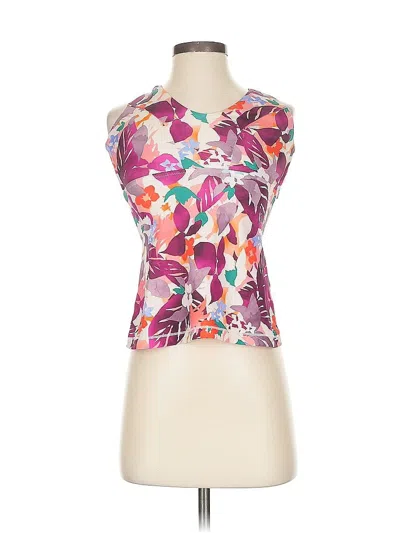 Pre-owned Athleta Sleeveless Blouse In Purple