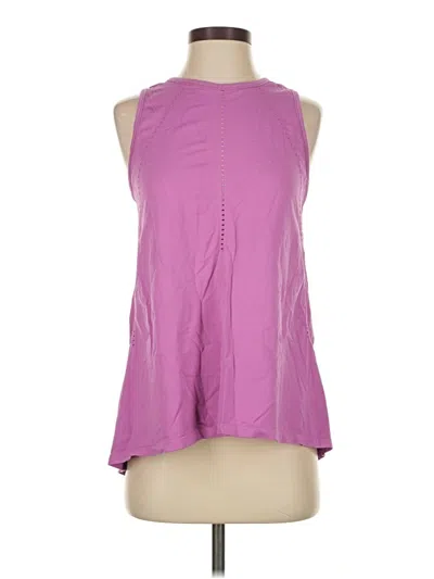 Pre-owned Athleta Sleeveless Blouse In Purple