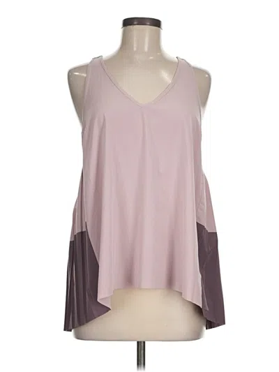 Pre-owned Athleta Sleeveless Blouse In Purple