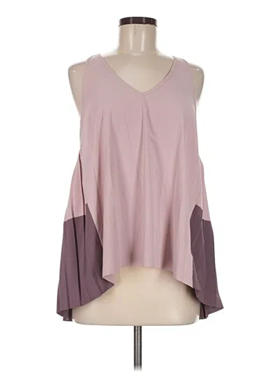 Pre-owned Athleta Sleeveless Blouse In Purple