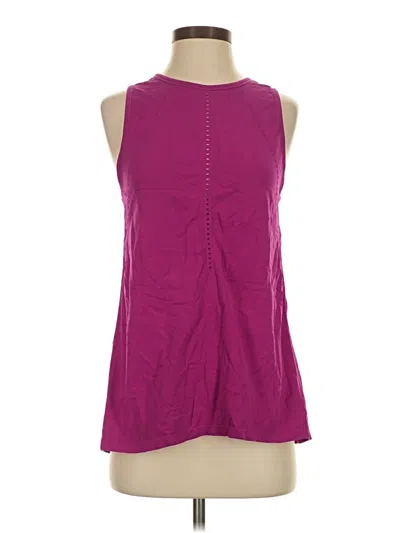 Pre-owned Athleta Sleeveless Blouse In Purple