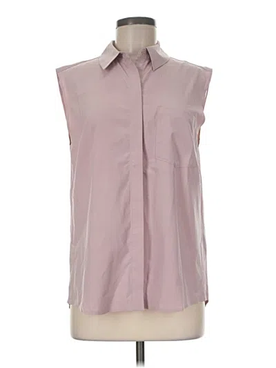 Pre-owned Athleta Sleeveless Blouse In Purple