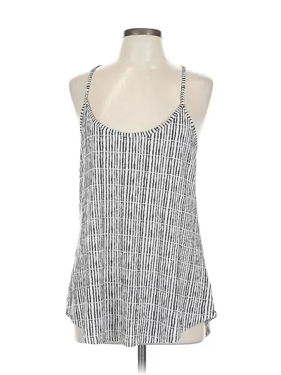 Pre-owned Athleta Sleeveless Blouse In Silver