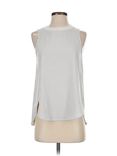 Pre-owned Athleta Sleeveless Blouse In Silver