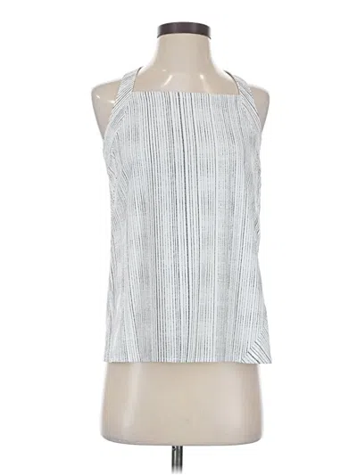Pre-owned Athleta Sleeveless Blouse In Silver
