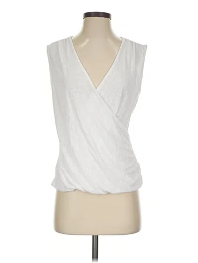 Pre-owned Athleta Sleeveless Blouse In Silver