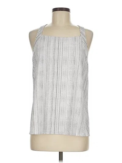 Pre-owned Athleta Sleeveless Blouse In Silver