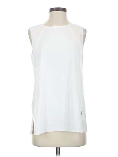 Athleta Sleeveless Blouse In White