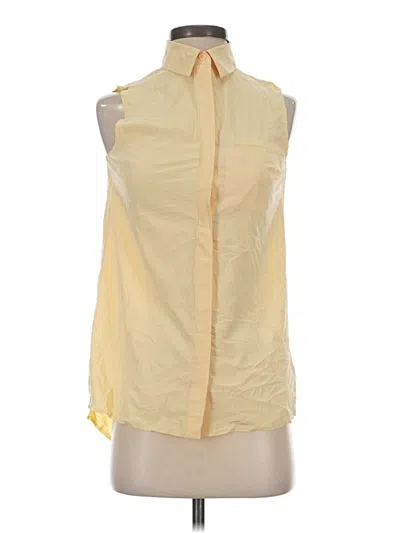 Pre-owned Athleta Sleeveless Blouse In Yellow
