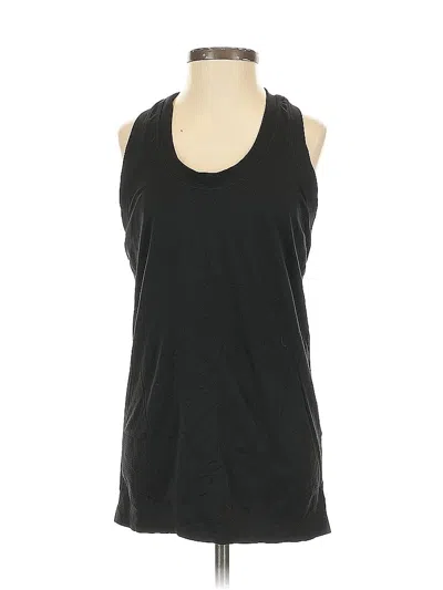 Pre-owned Athleta Sleeveless T-shirt In Black