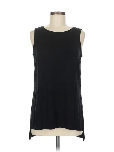 Pre-owned Athleta Sleeveless T-shirt In Black