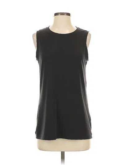 Pre-owned Athleta Sleeveless T-shirt In Black