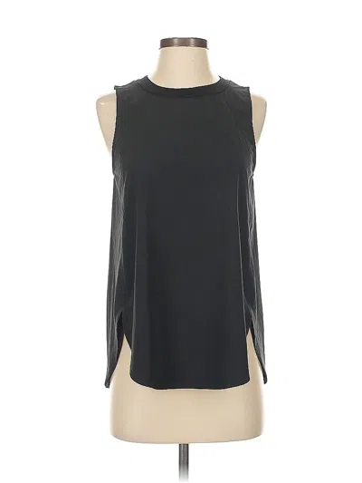 Pre-owned Athleta Sleeveless T-shirt In Black