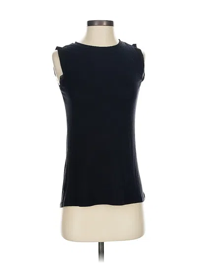 Pre-owned Athleta Sleeveless T-shirt In Black