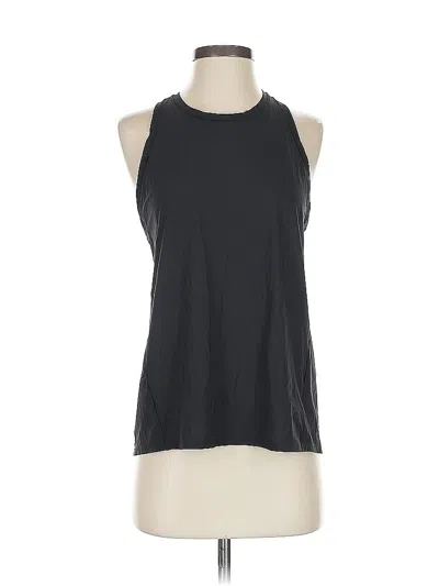 Pre-owned Athleta Sleeveless T-shirt In Black