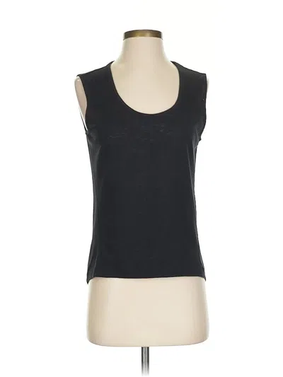 Pre-owned Athleta Sleeveless T-shirt In Black