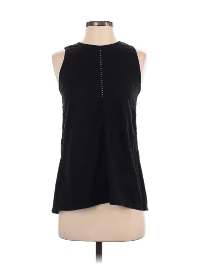 Pre-owned Athleta Sleeveless T-shirt In Black