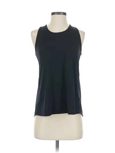Pre-owned Athleta Sleeveless T-shirt In Black