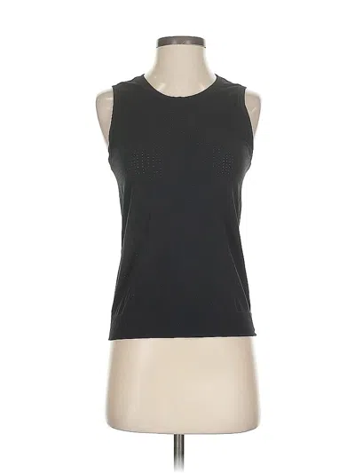 Pre-owned Athleta Sleeveless T-shirt In Black