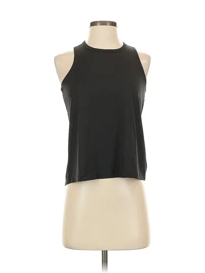 Pre-owned Athleta Sleeveless T-shirt In Black